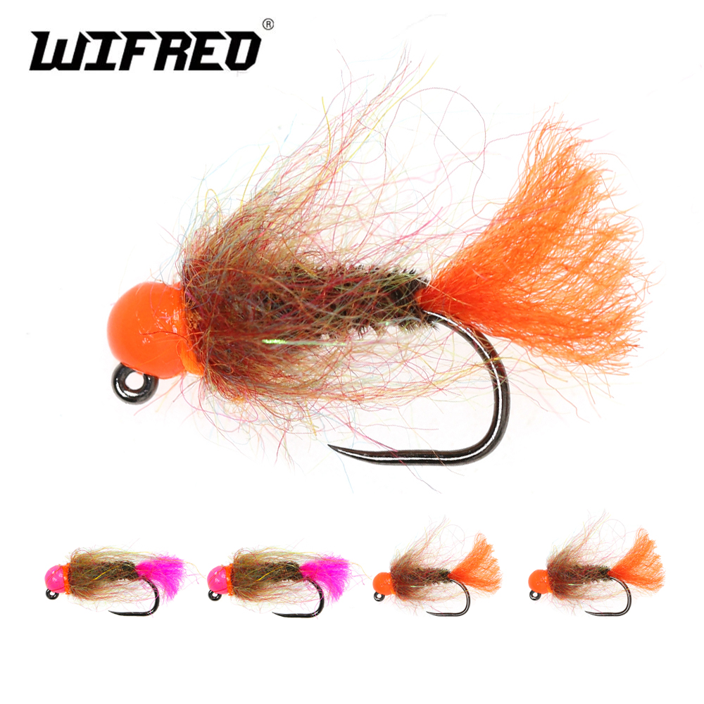 Wifreo 12pcs Tungsten Beadhead – обзор и цена Fishing Hook Barbless