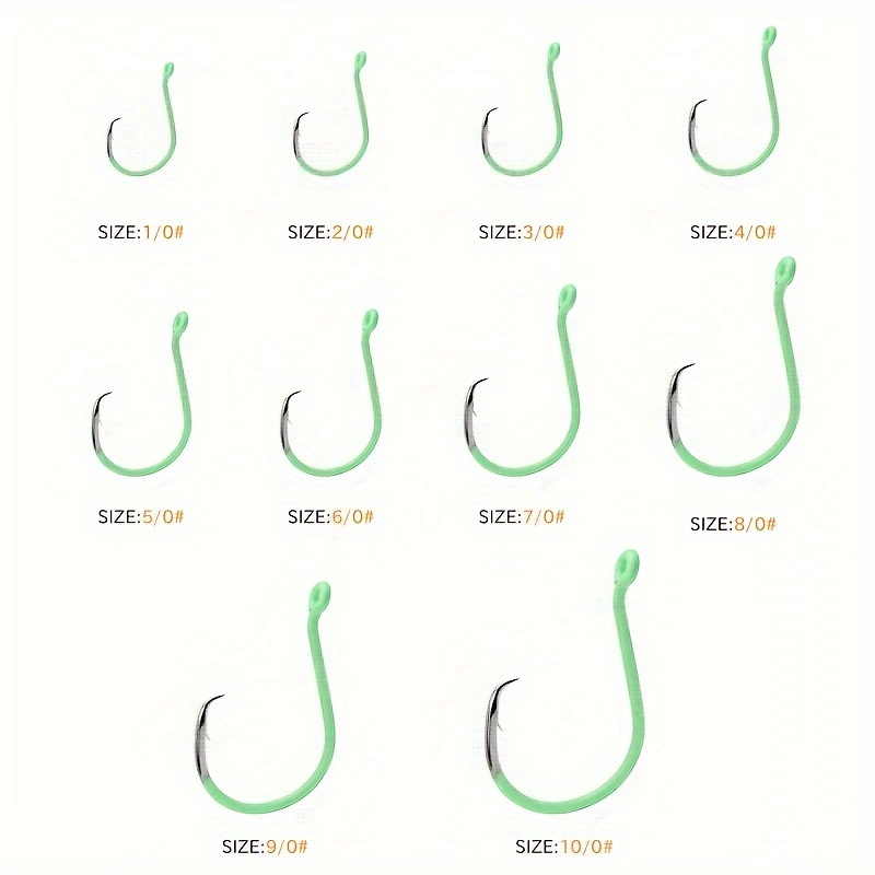 ZYZHE 10pcs/Box Luminous Circl – обзор и цена Fishing Hook Circle