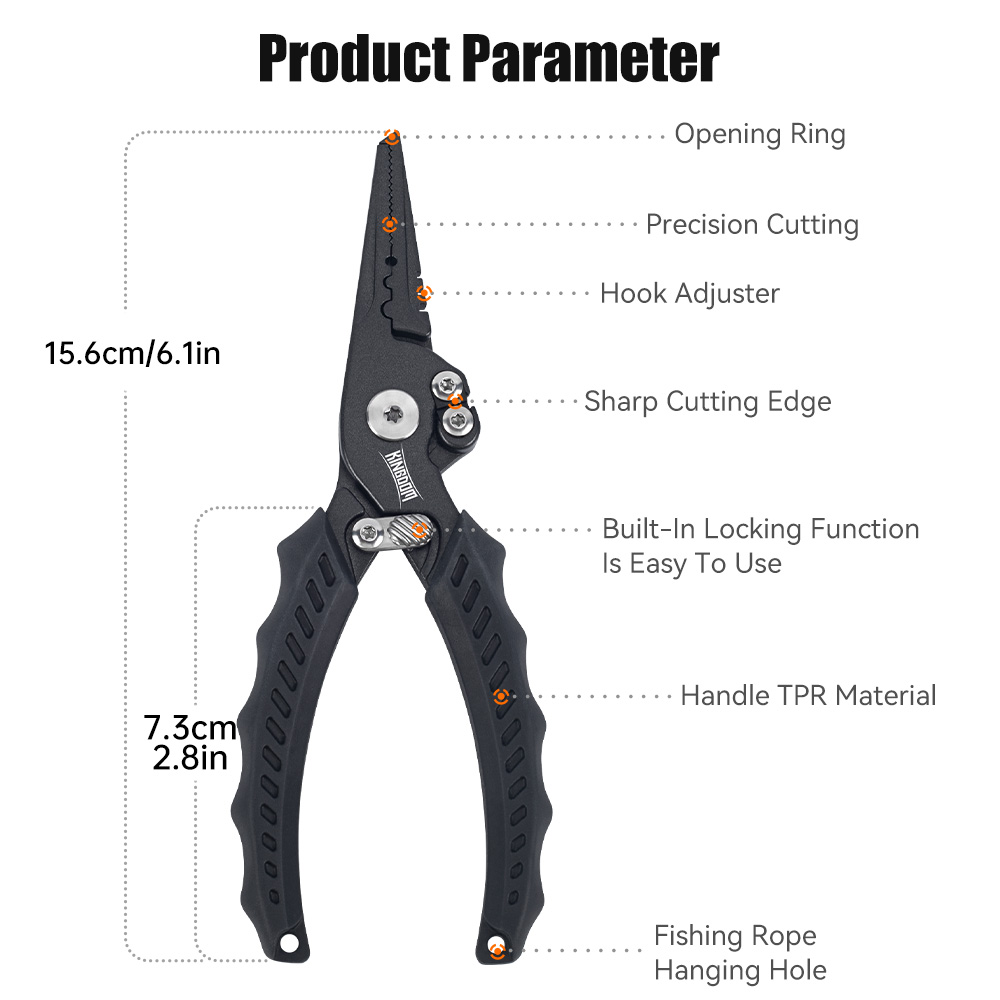 Kingdom Fishing Pliers Multifu – обзор и цена Fishing Hook Stainless Steel