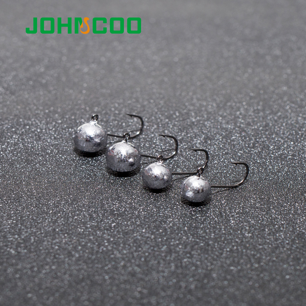 JOHNCOO 10pcs Jig Head Hook Ro – обзор и цена Fishing Hook Assortment