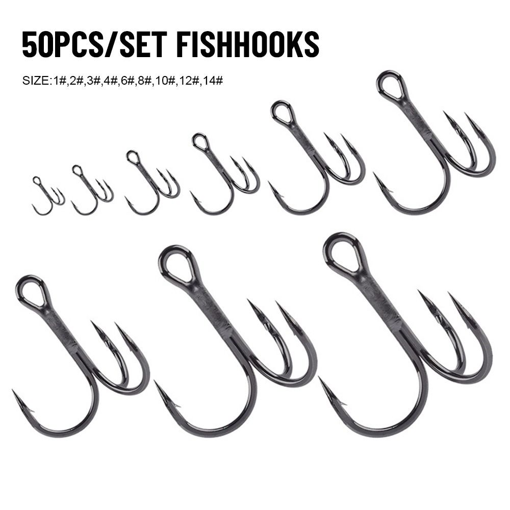 50Pcs/set Nickel Super Sharp F – обзор и цена Fishing Hook Assortment