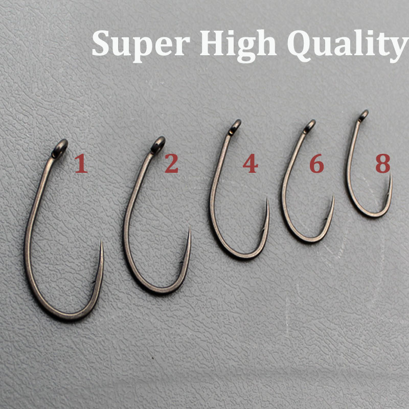 20PCS/Lot Carp fishing PTFE co – обзор и цена Fishing Hook Assortment