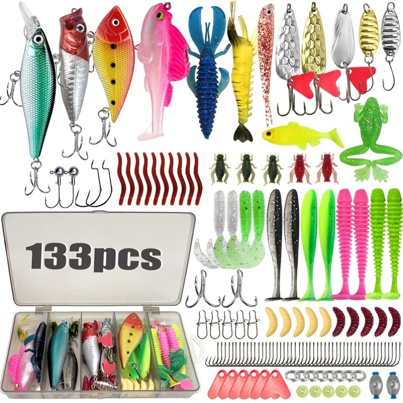 133Pcs Premium Fishing Lures T – обзор и цена Fishing Hook Jig