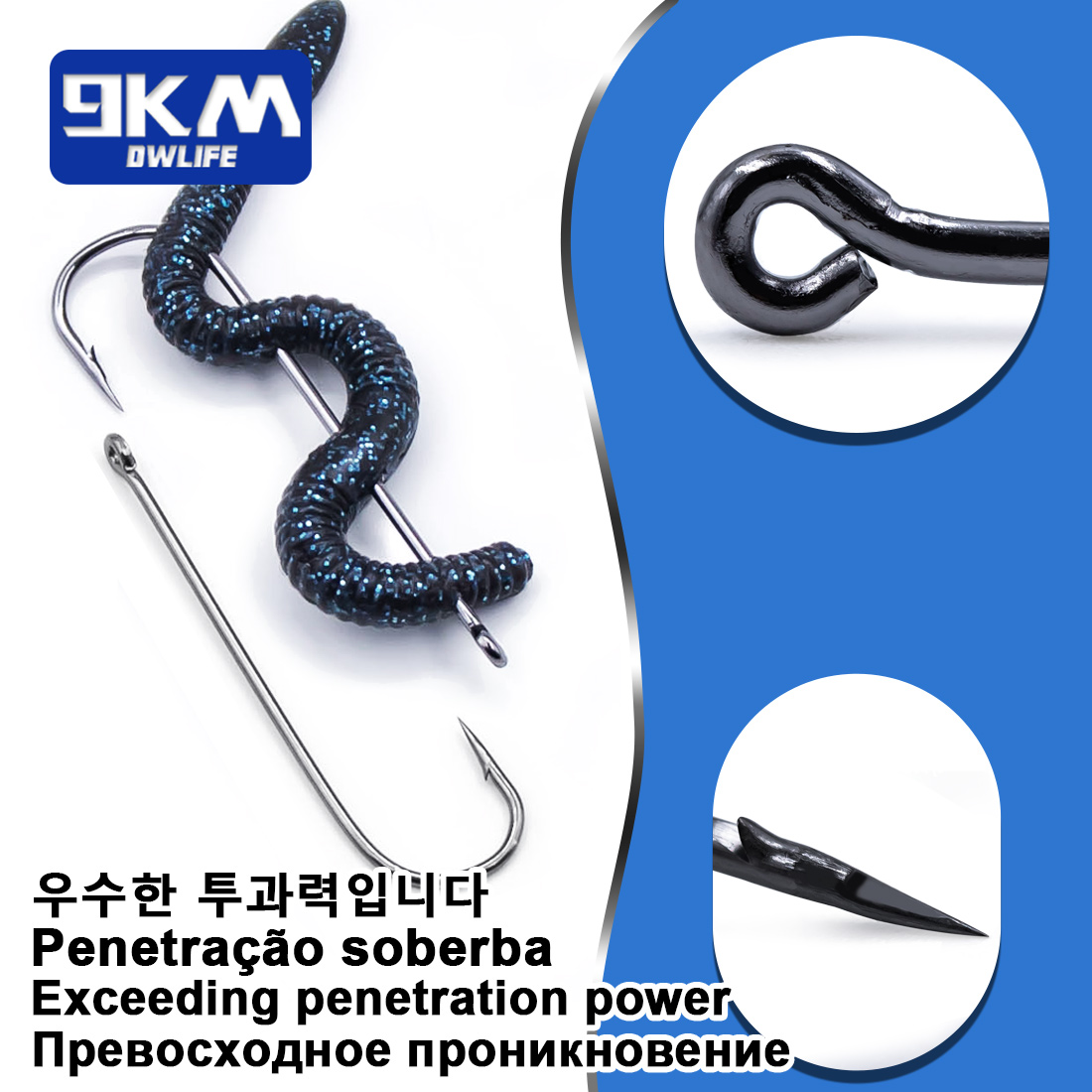 Fishing Hooks Long Shank Hooks – обзор и цена Fishing Hook Barbless