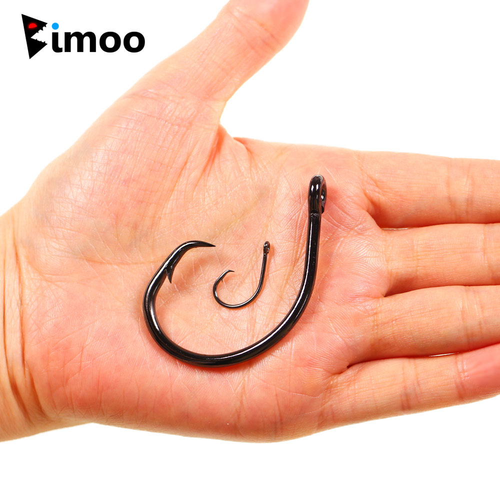 Bimoo 5pcs #4~8/ 0 Heavy Wide  – обзор и цена Fishing Hook Circle