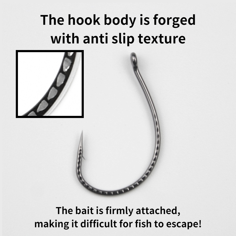 50pcs Wacky Hooks High Carbon  – обзор и цена Fishing Hook Assortment