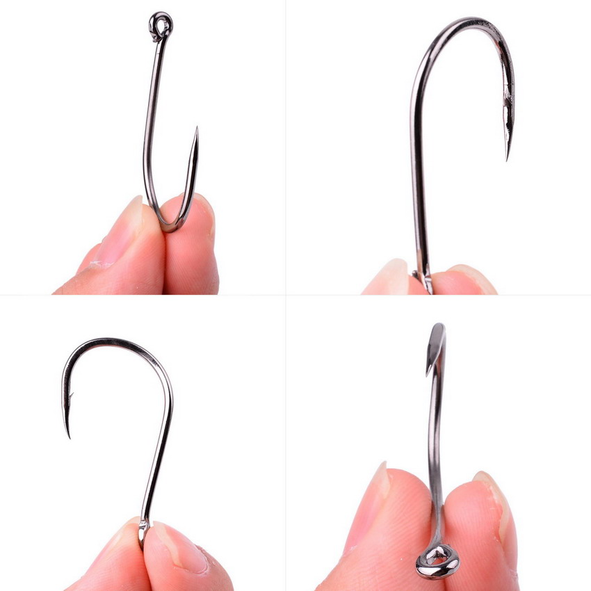 50pcs/20pcs Fishhook Coating H – обзор и цена Fishing Hook Circle
