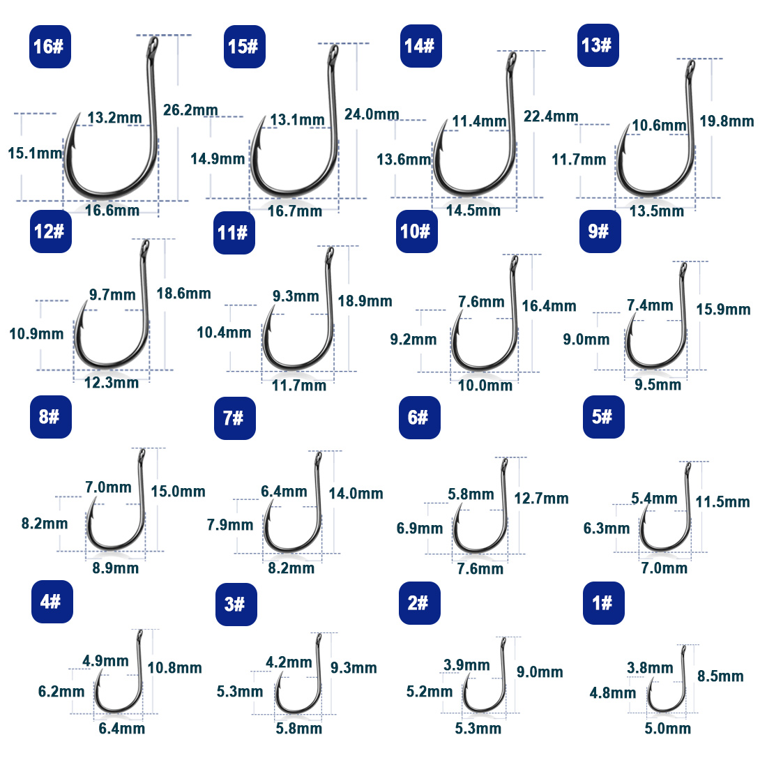 9KM Iseama Fishing Hooks 50~20 – обзор и цена Fishing Hook Assortment