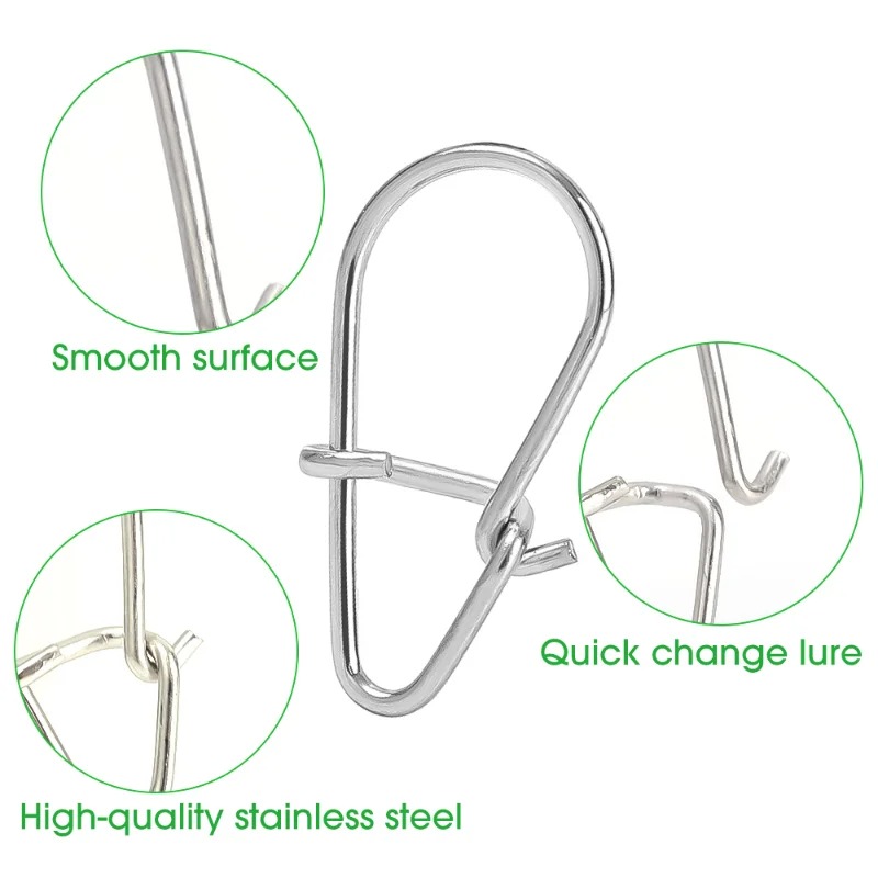 100PCS Stainless Steel Fishing – обзор и цена Fishing Hook Stainless Steel
