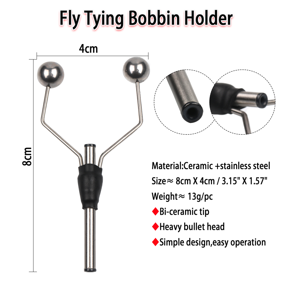 Vampfly Bi-Ceramic Tip Bobbin  – обзор и цена Fishing Hook Stainless Steel