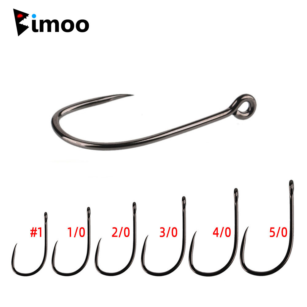 20pcs #1 1/0 2/0 3/0 4/0 5/0 S – обзор и цена Fishing Hook Barbless